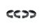 Тормозные колодки дисковые Bosch 0 986 490 640