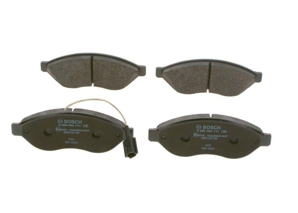 Гальмівні колодки дискові Bosch 0 986 494 111