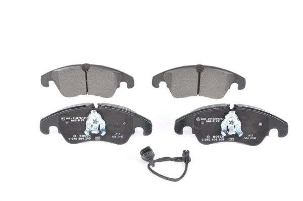 Тормозные колодки дисковые Bosch 0 986 494 259