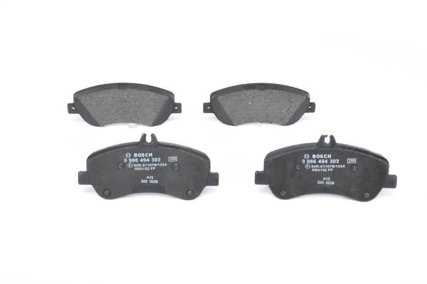 Гальмівні колодки дискові Bosch 0 986 494 302