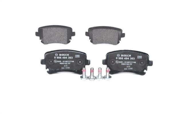 Гальмівні колодки дискові Bosch 0 986 494 303