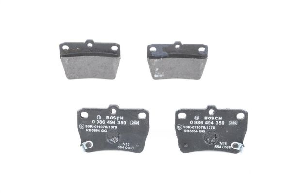 Гальмівні колодки дискові Bosch 0 986 494 350