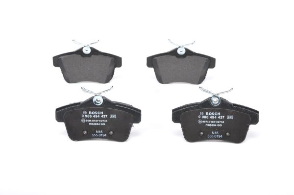 Гальмівні колодки дискові Bosch 0 986 494 437