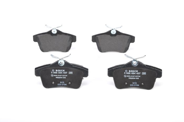 Тормозные колодки дисковые Bosch 0 986 494 437