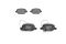 Тормозные колодки дисковые Bosch 0 986 494 776