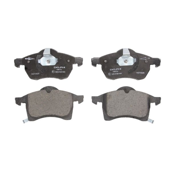 Гальмівні колодки дискові Delphi LP1309