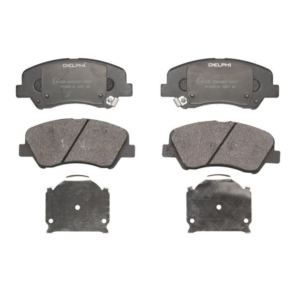 Гальмівні колодки дискові Delphi LP2497