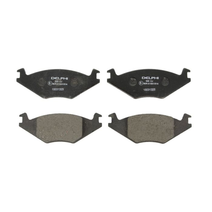 Тормозные колодки дисковые Delphi LP505