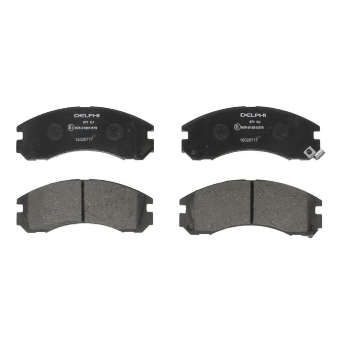 Тормозные колодки дисковые Delphi LP871