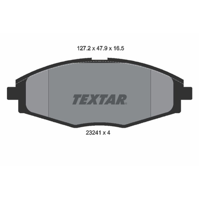 Тормозные колодки дисковые Textar 2324102